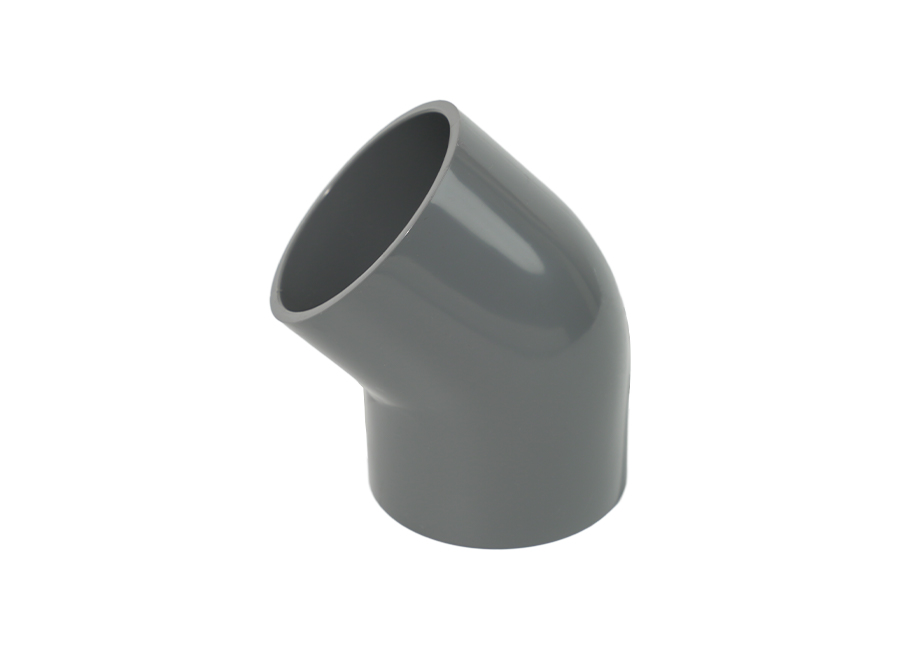 PVC koleno 45 stupňov PVC koleno 45 stupňov