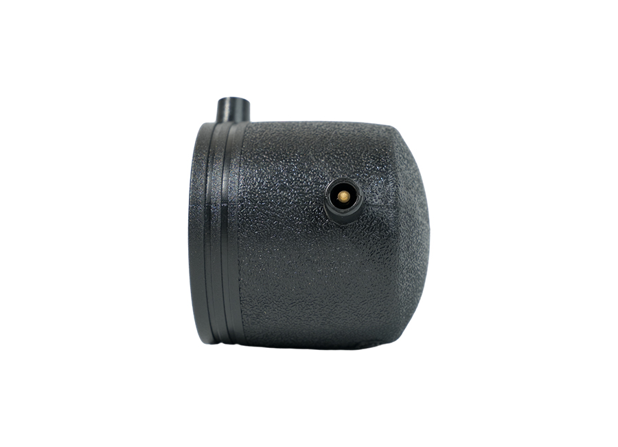 Ako sú elektrické vykurovacie telesá vo vnútri END CAP navrhnuté tak, aby zabezpečili rovnomerný a efektívny prenos tepla do HDPE materiálov?